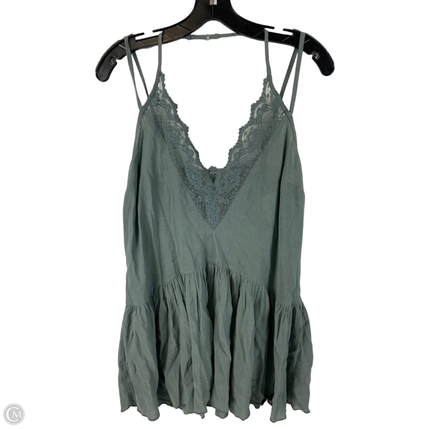 Tunic Sleeveless By Free People In Green, Size: S