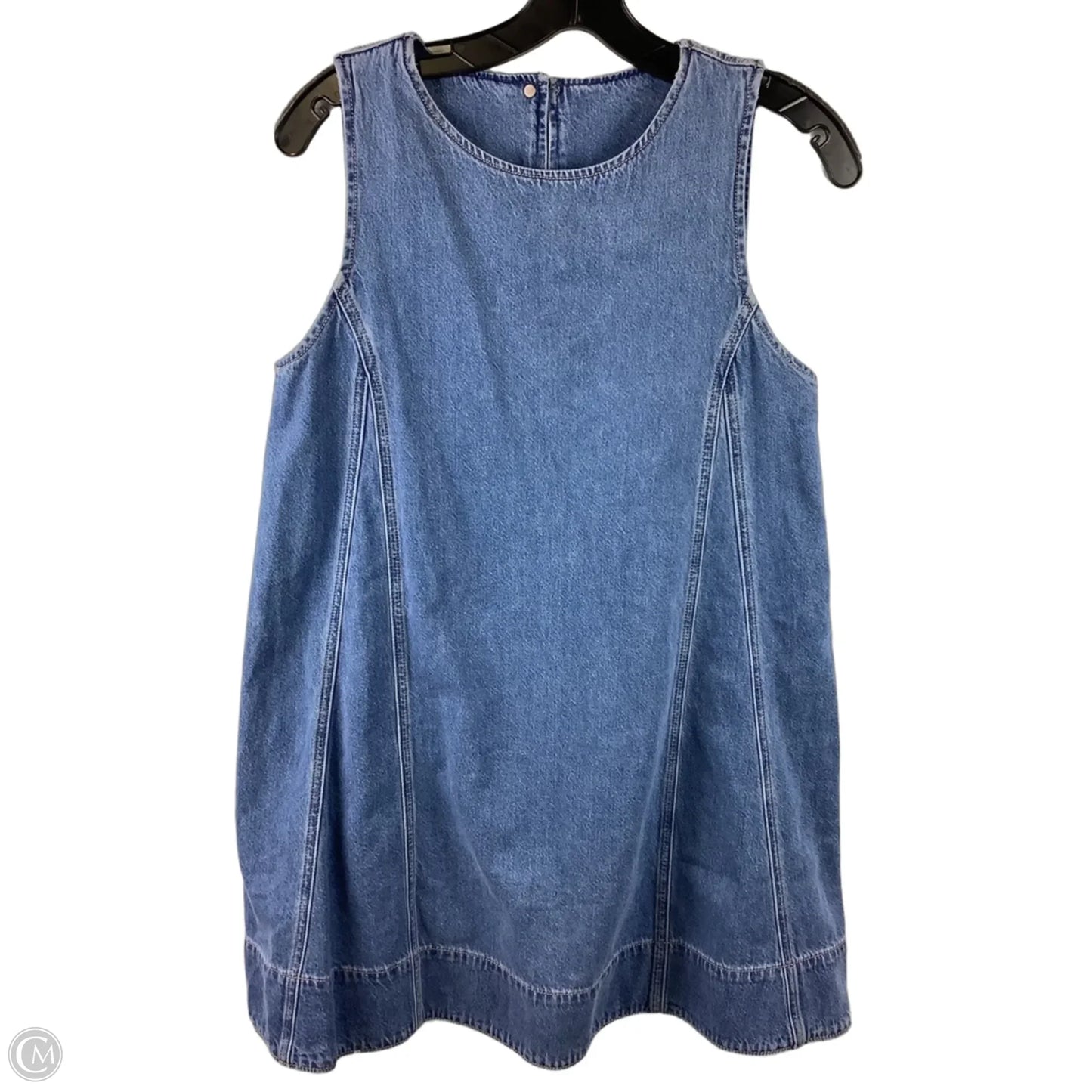 Dress Casual Short By American Eagle In Blue Denim, Size: Xl