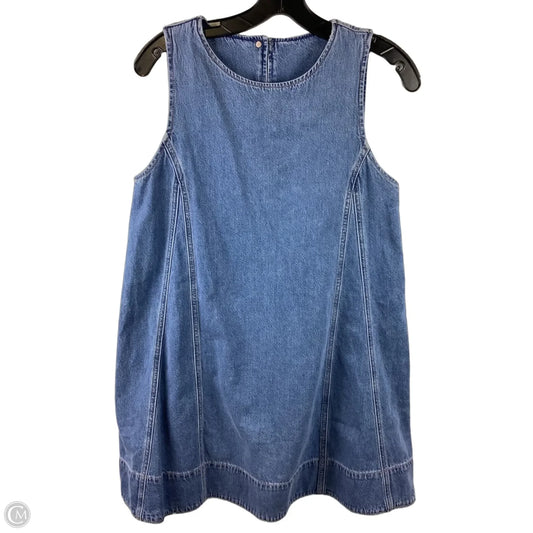 Dress Casual Short By American Eagle In Blue Denim, Size: Xl