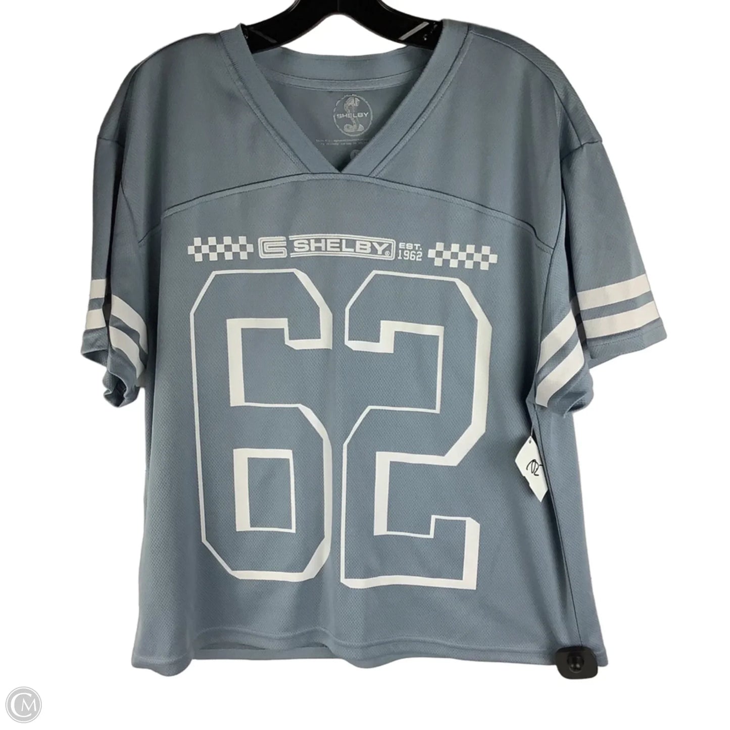 Top Short Sleeve By Clothes Mentor In Blue, Size: M