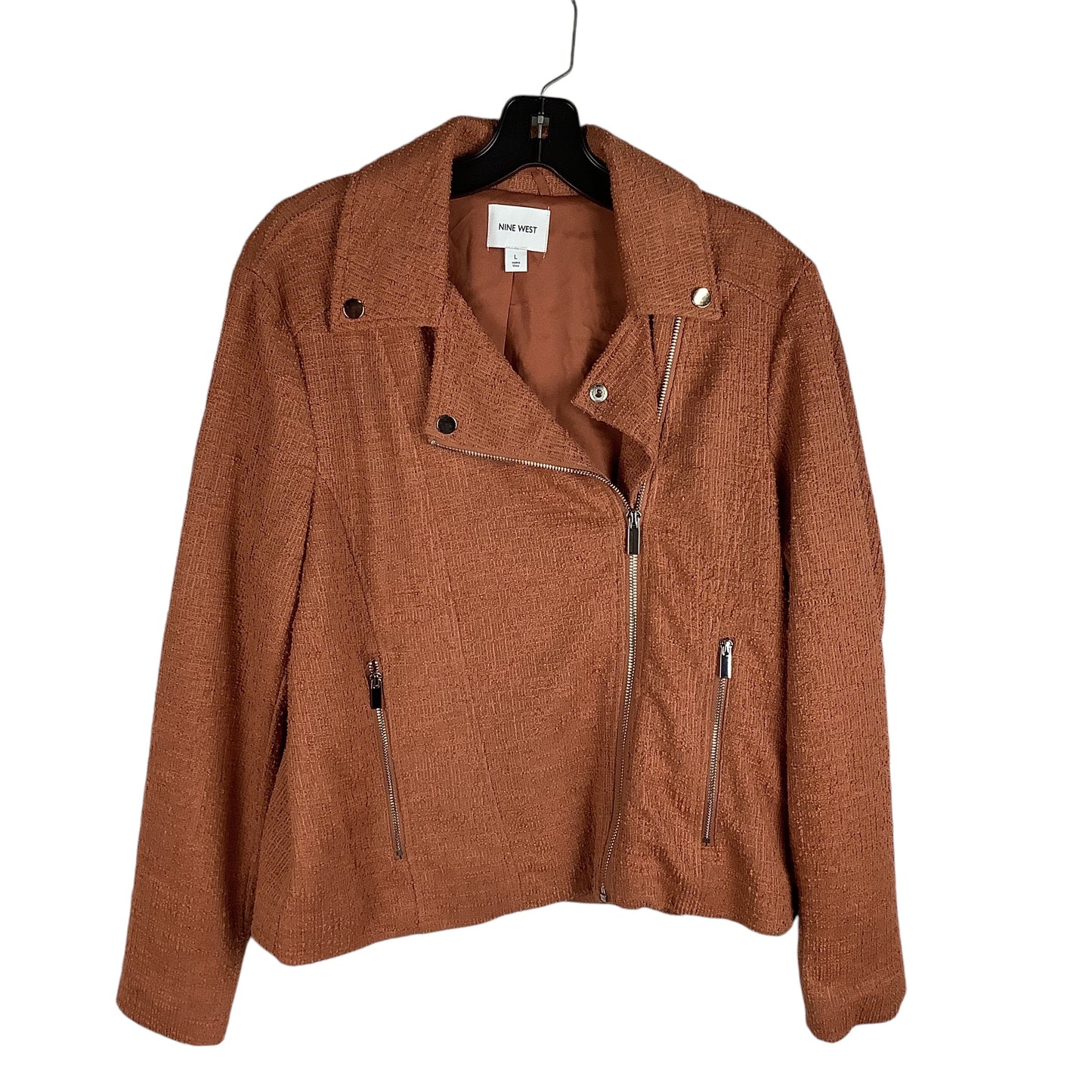 Jacket Other By Nine West In Orange, Size: L