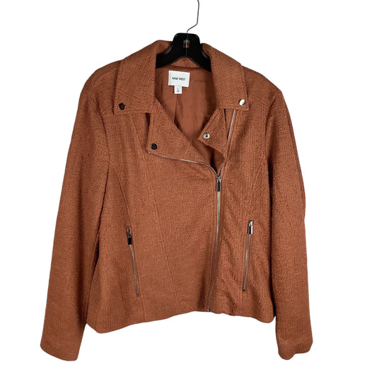 Jacket Other By Nine West In Orange, Size: L