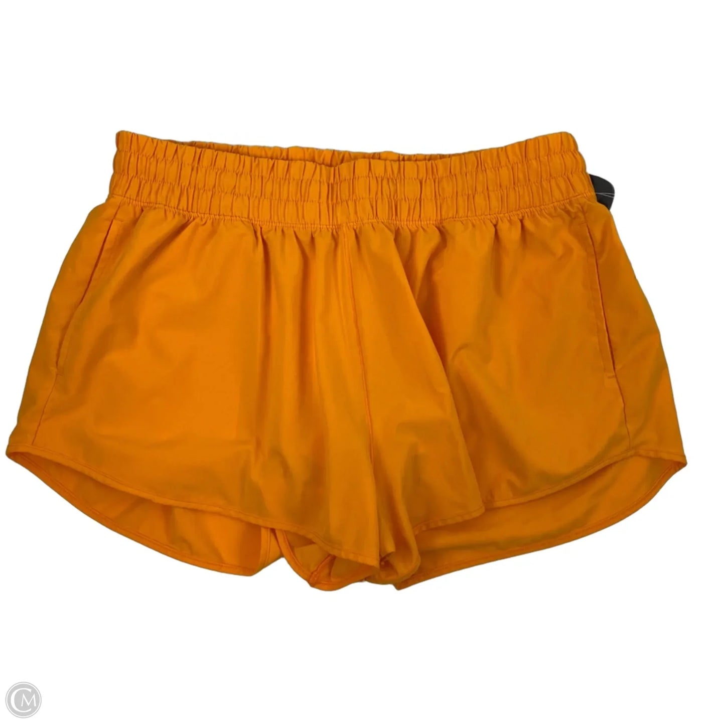 Athletic Shorts By Offline In Orange, Size: L