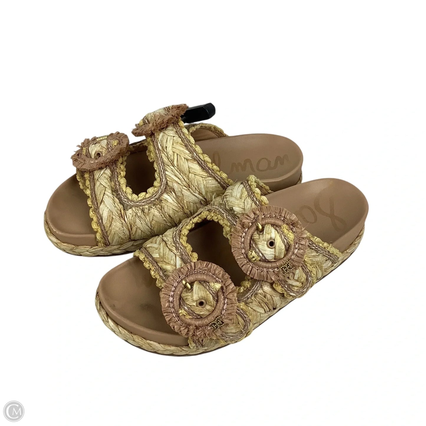 Sandals Flats By Sam Edelman In Tan, Size: 6.5