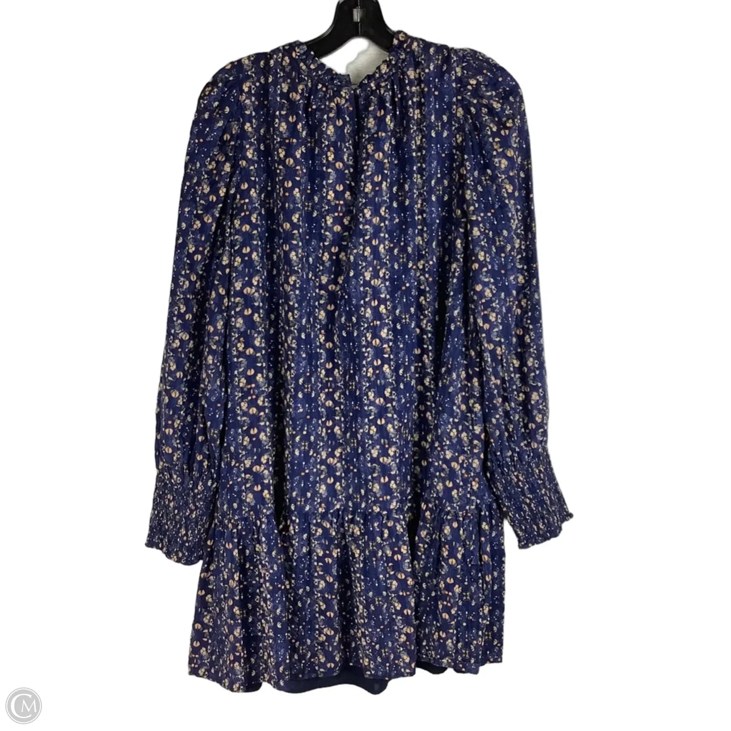 Dress Casual Midi By Marie Oliver In Blue, Size: Xl