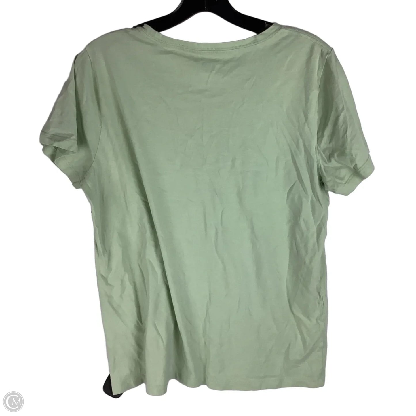 Top Short Sleeve By J. Crew In Green, Size: L