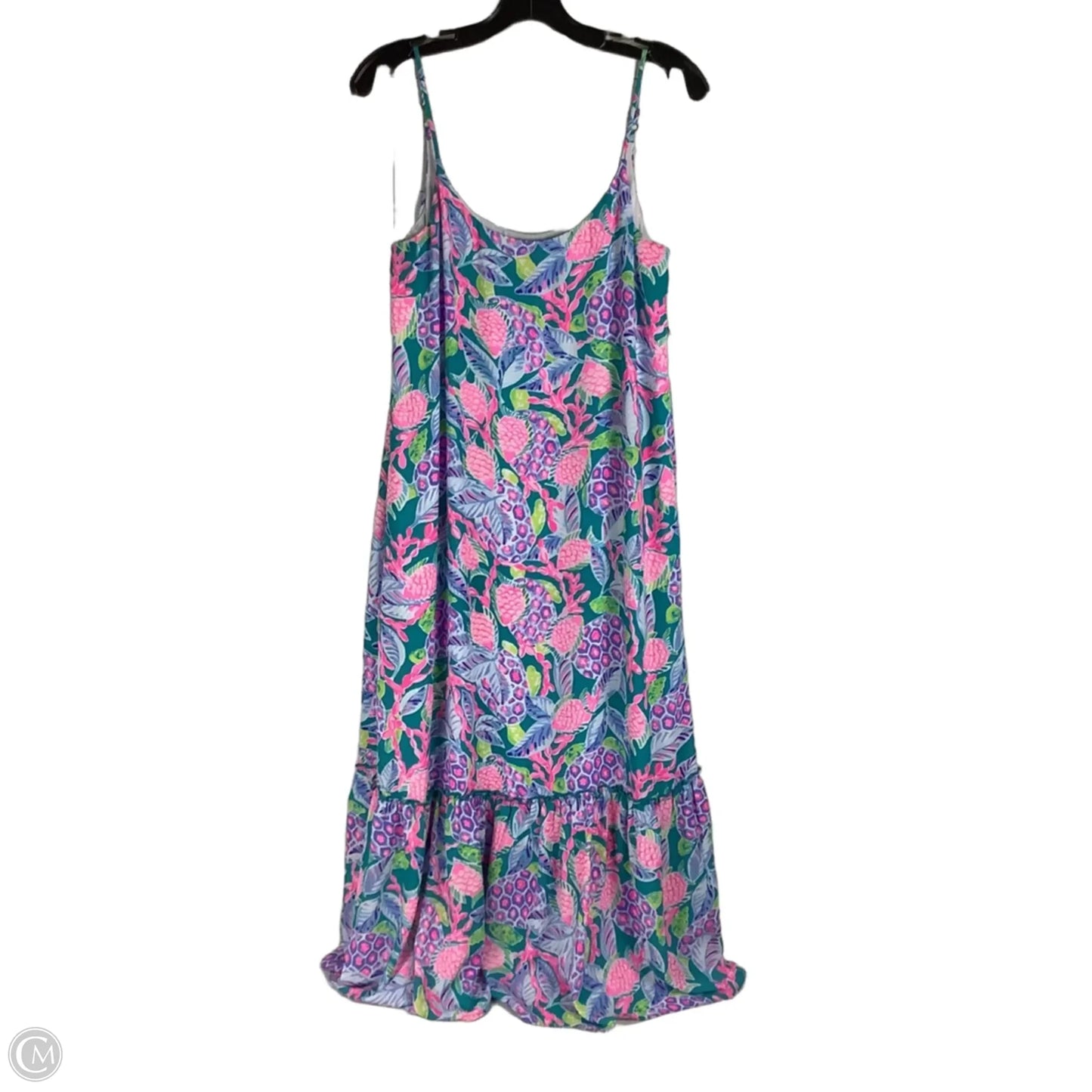Dress Designer By Lilly Pulitzer In Blue & Pink, Size: S