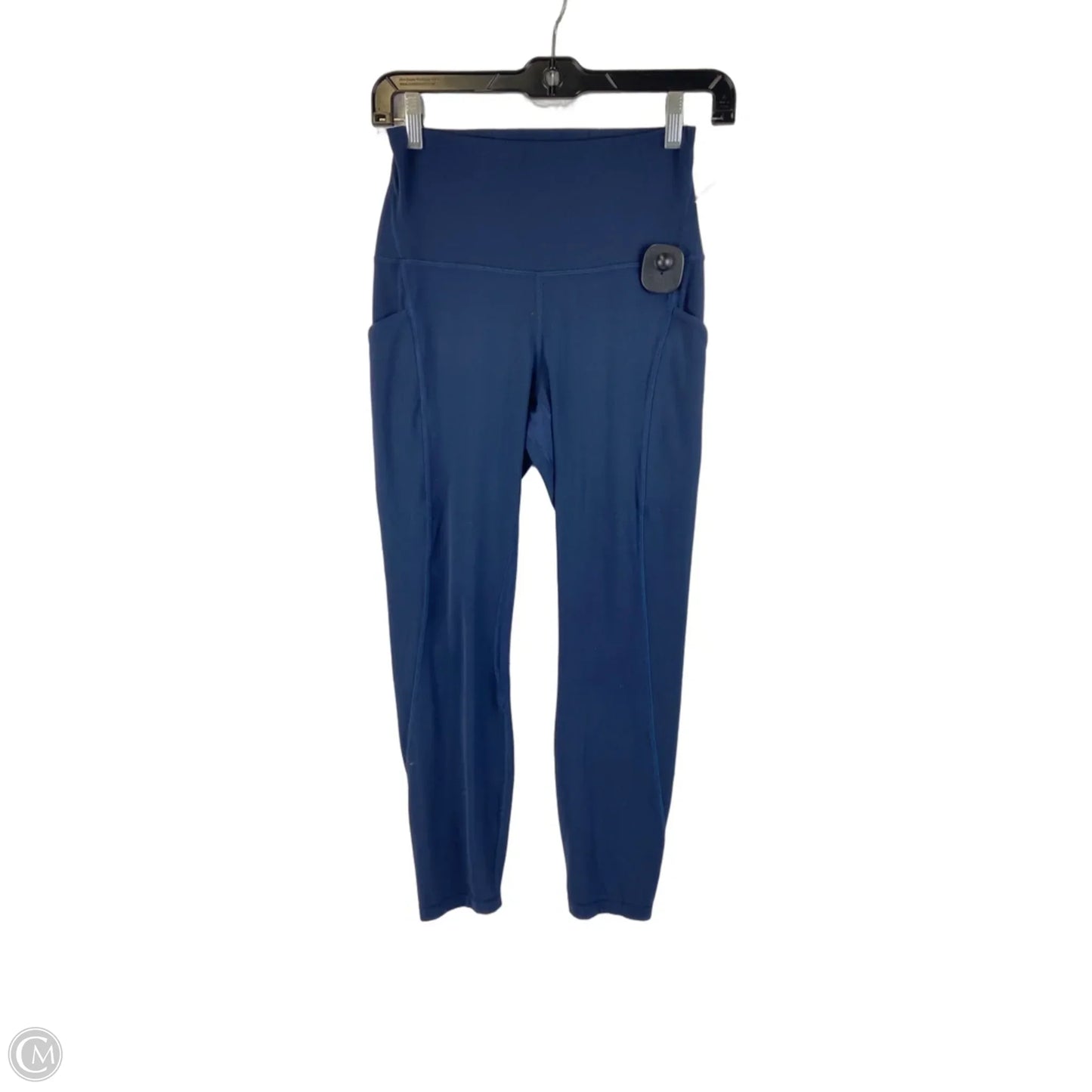Athletic Leggings By Lululemon In Navy, Size: 6