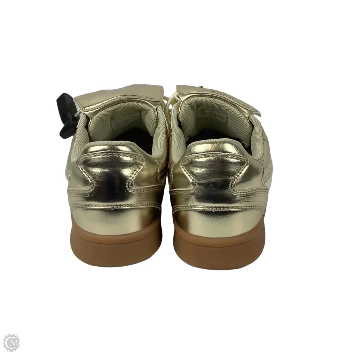 Shoes Sneakers By Steve Madden In Gold, Size: 9.5