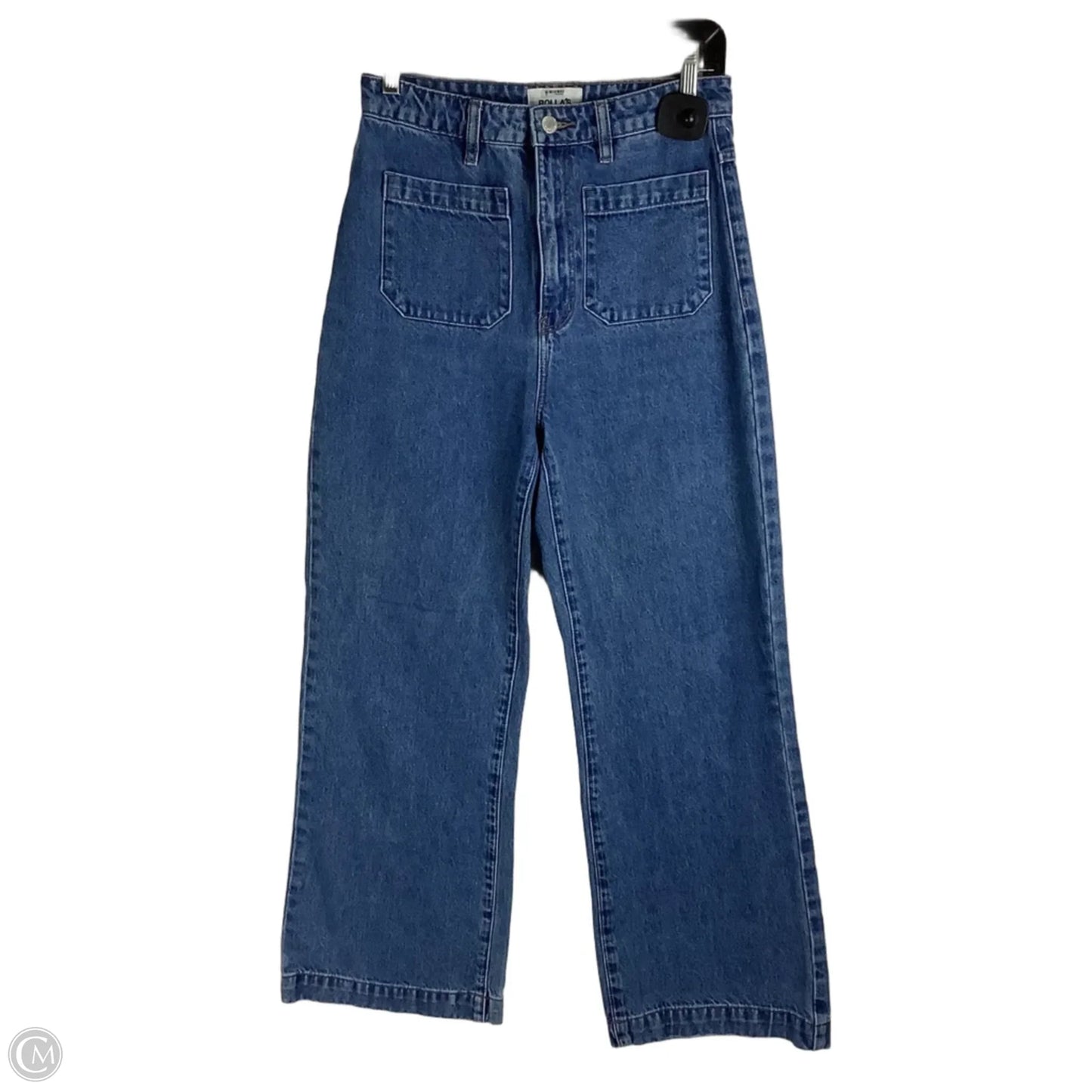 Jeans Wide Leg By Rollas In Blue Denim, Size: 4 (27)