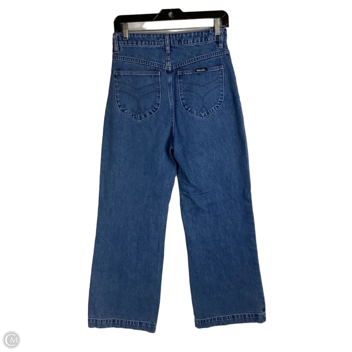 Jeans Wide Leg By Rollas In Blue Denim, Size: 4 (27)