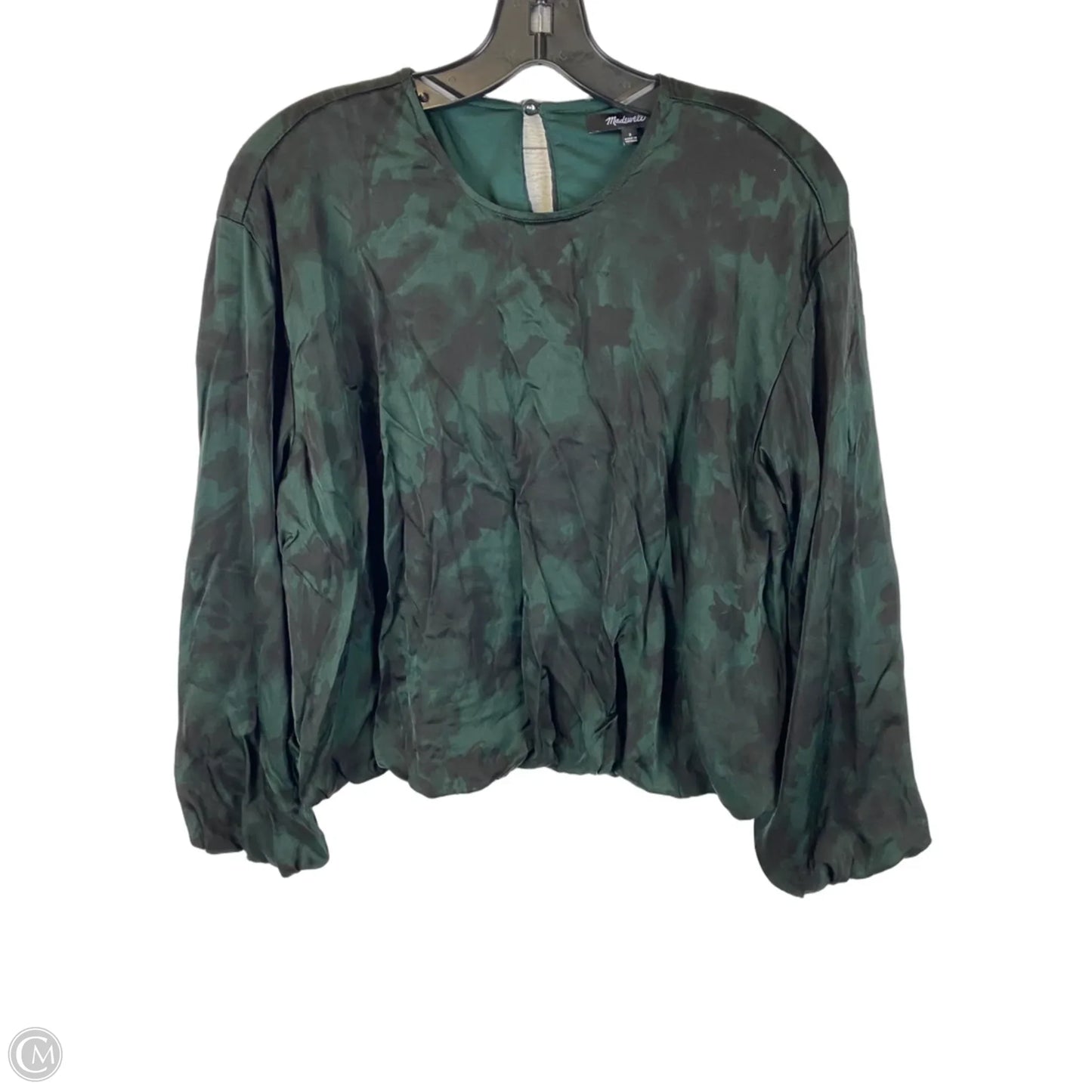 Top Long Sleeve By Madewell In Green, Size: 2