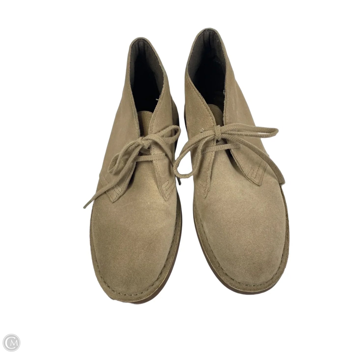 Shoes Flats By Clarks In Tan, Size: 9.5