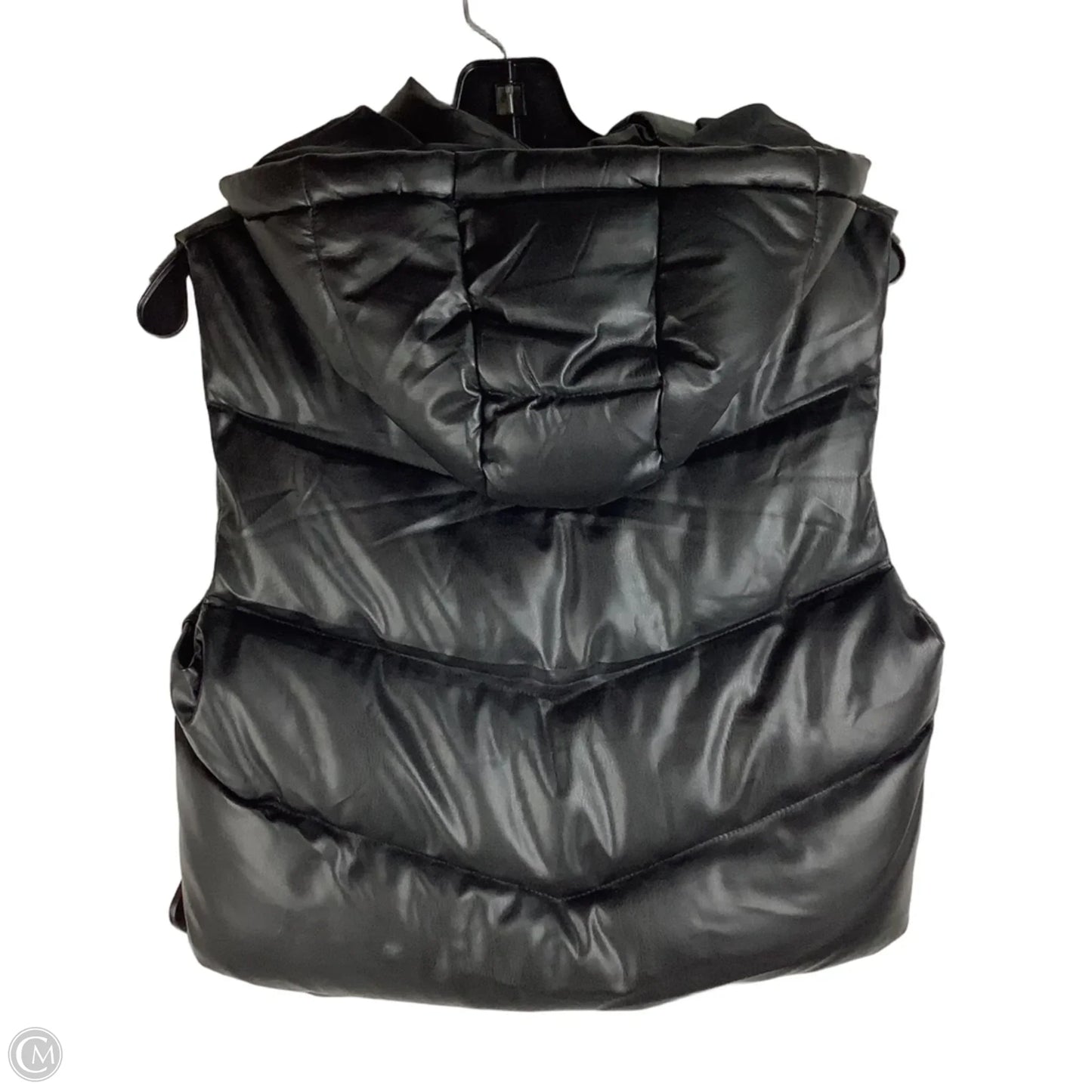 Vest Puffer & Quilted By Love Tree In Black, Size: S