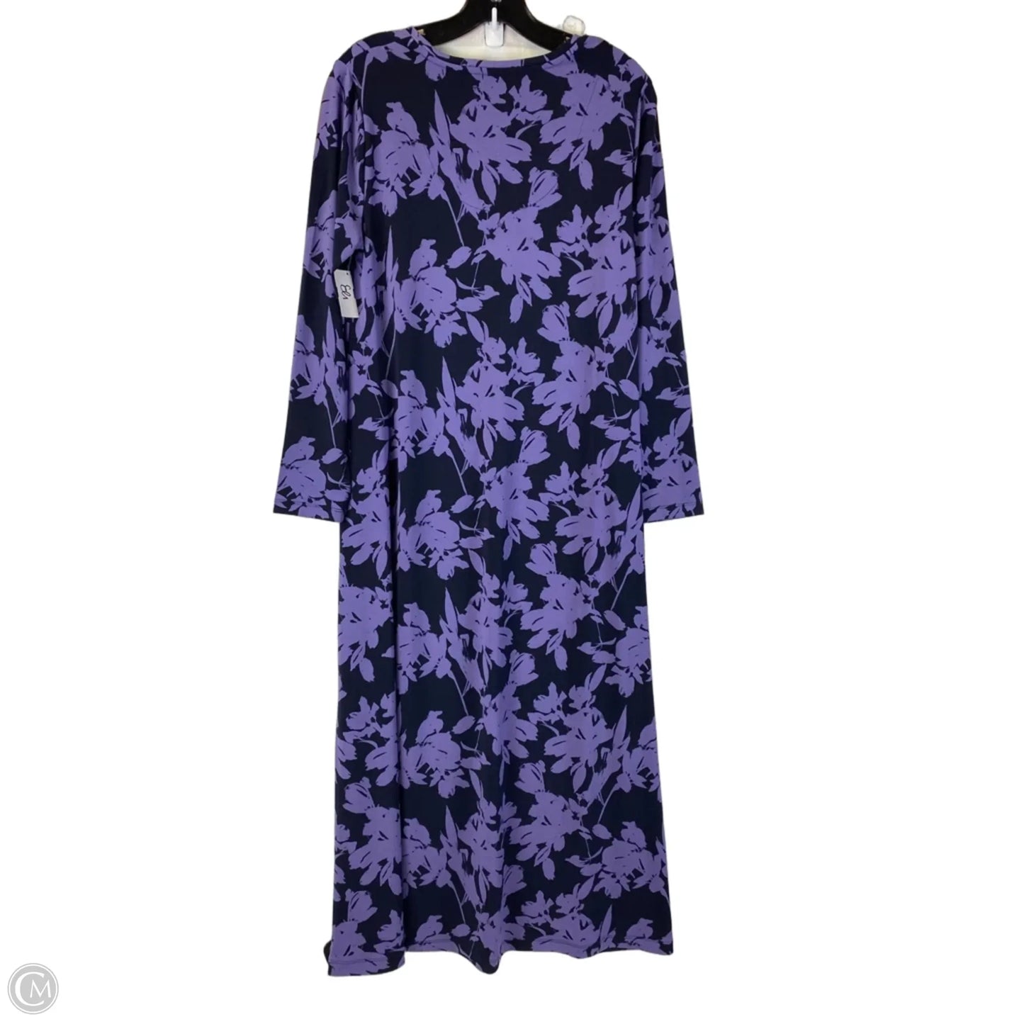 Dress Casual Maxi By Chicos In Purple, Size: M