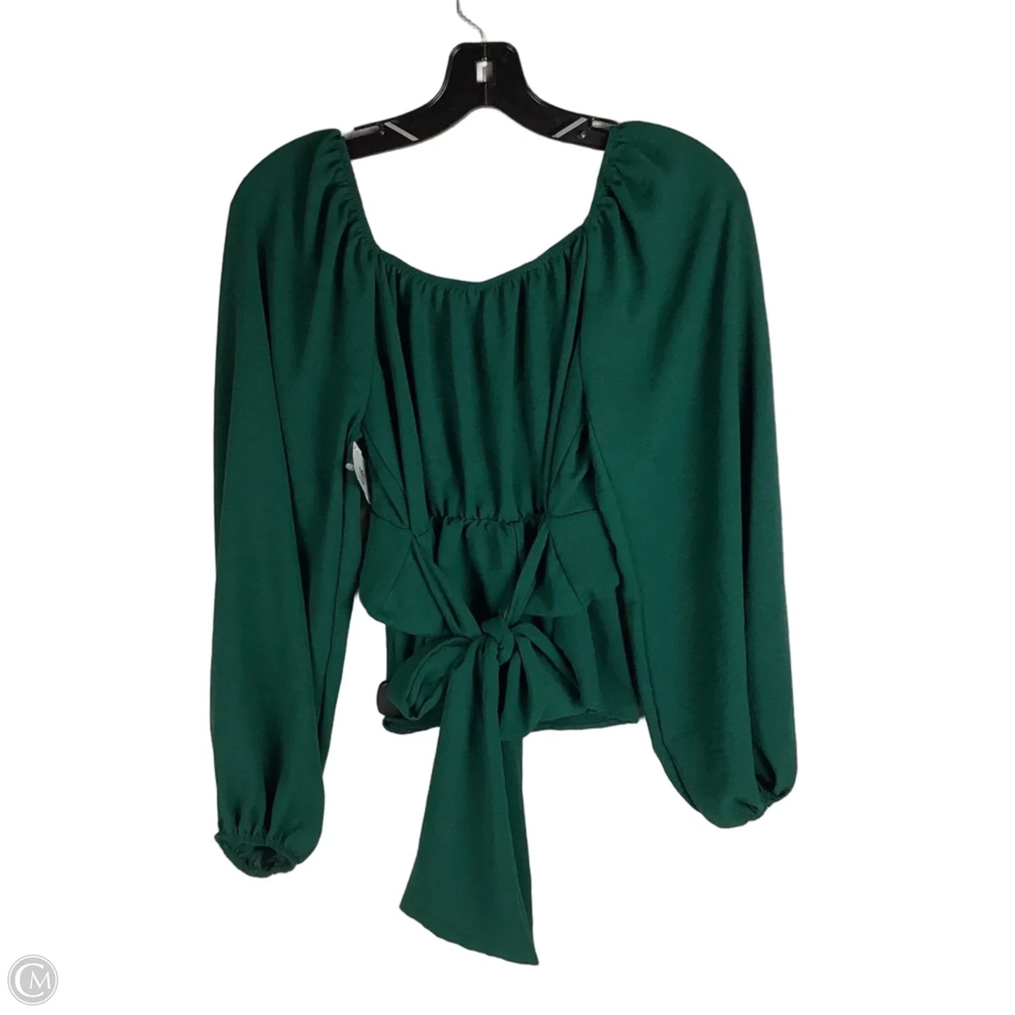 Top Long Sleeve By Altard State In Green, Size: S