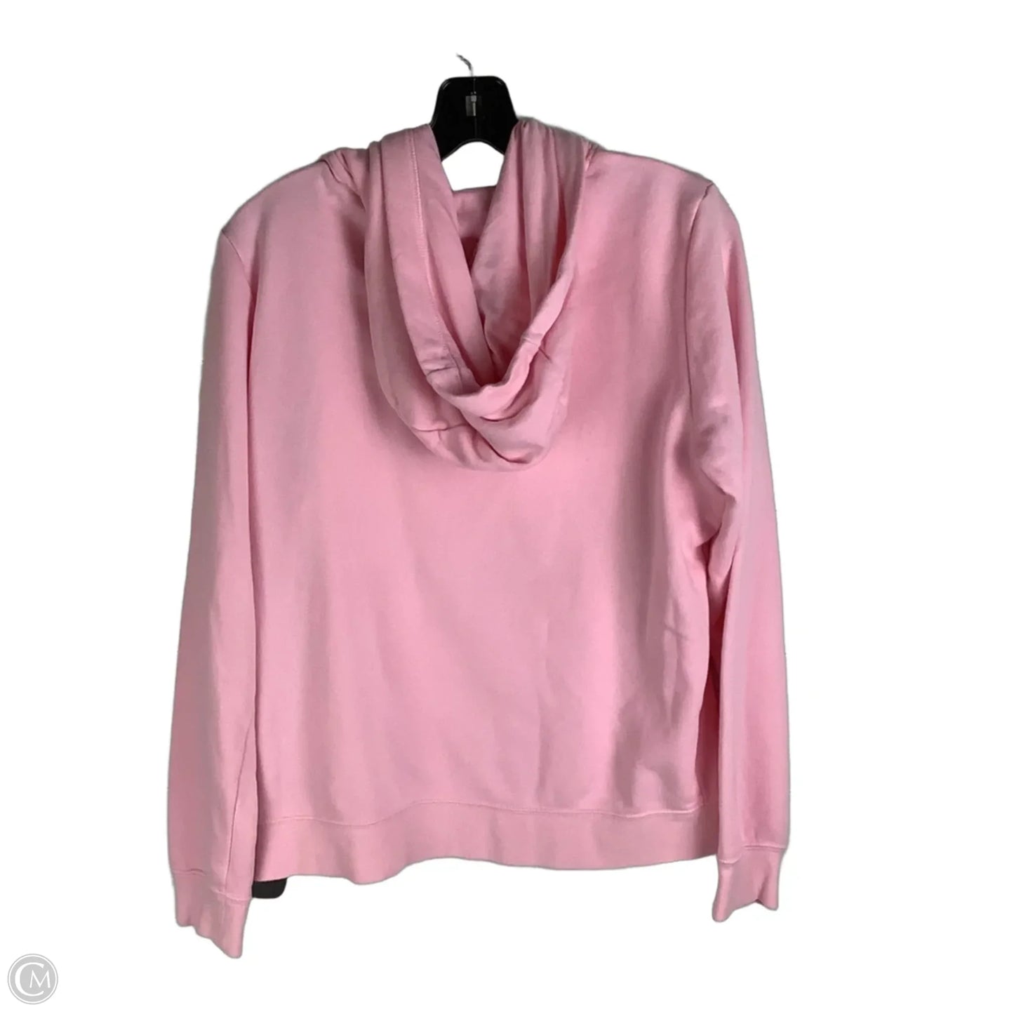 Sweatshirt Hoodie By Nike Apparel In Pink, Size: M