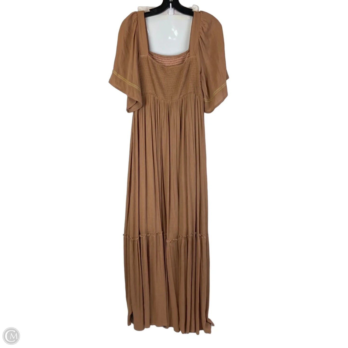 Dress Casual Maxi By Listicle In Tan, Size: S