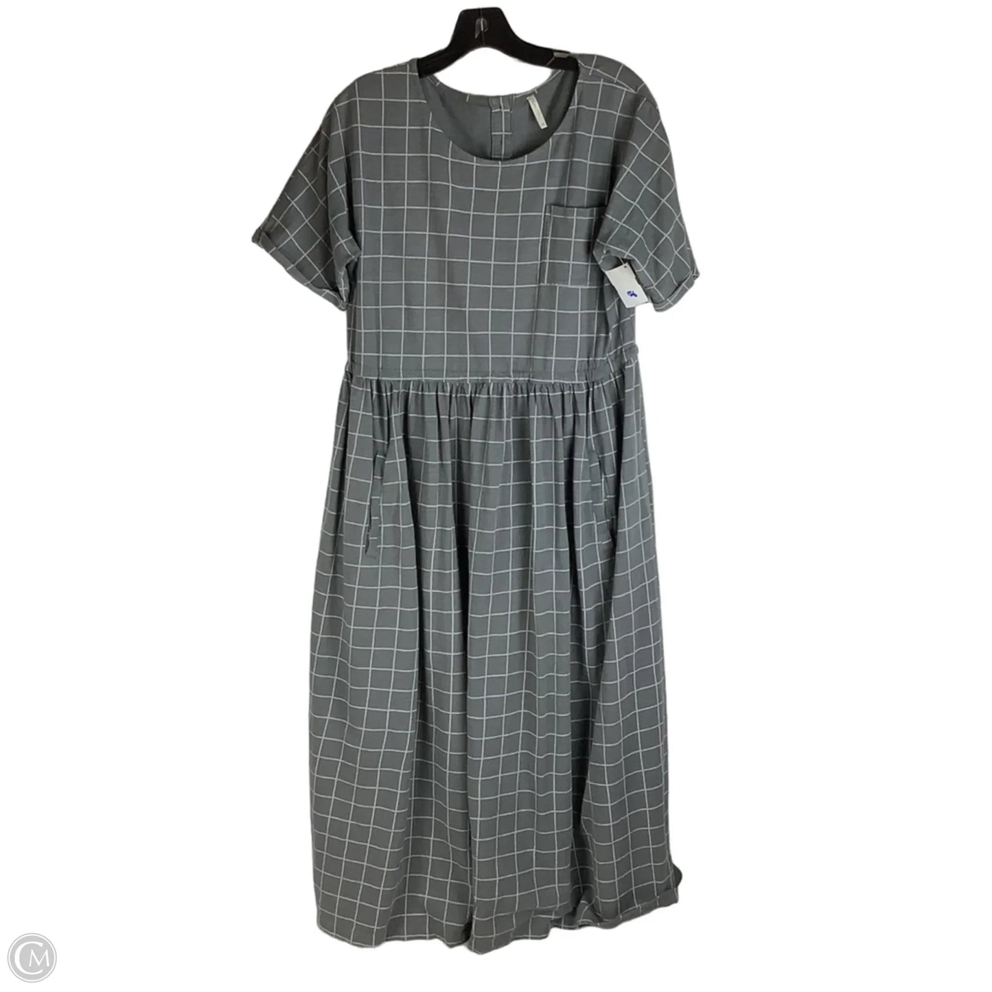 Dress Casual Maxi By Clothes Mentor In Grey, Size: M