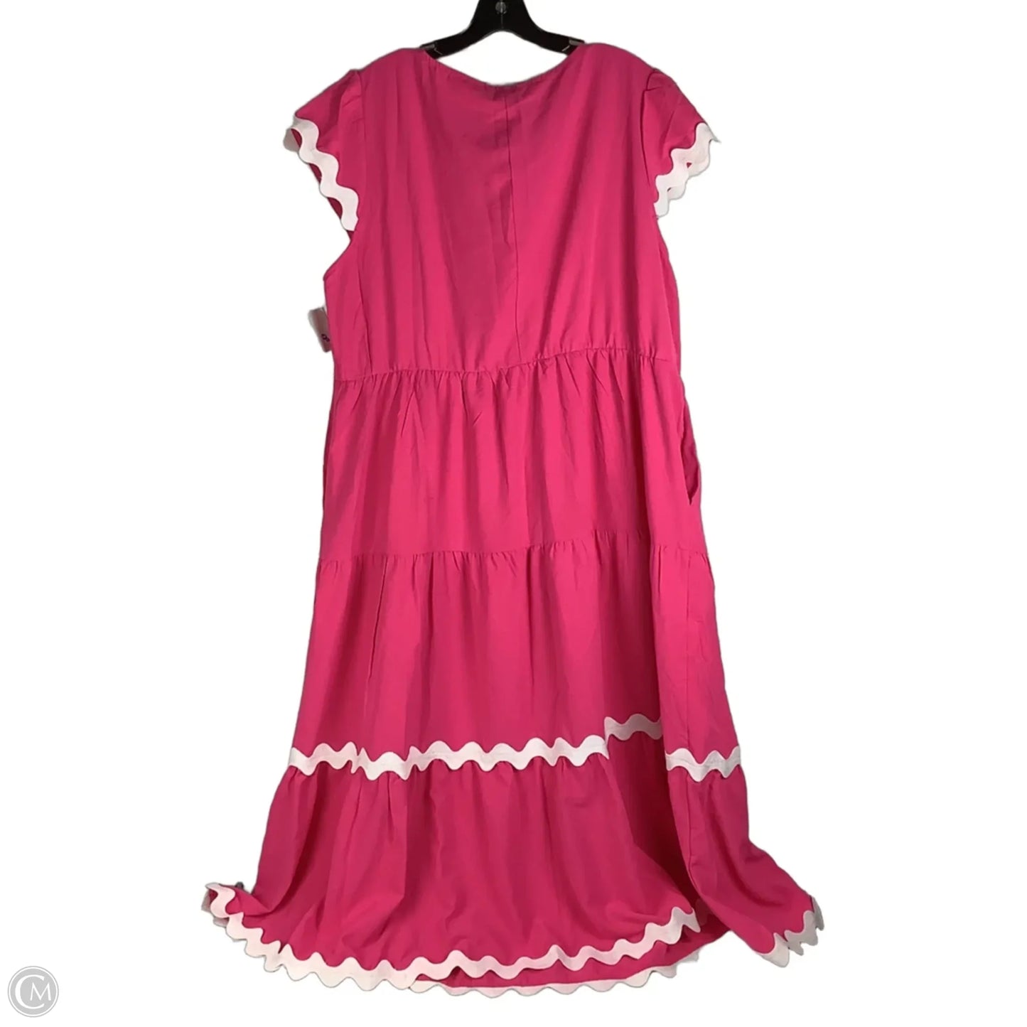 Dress Casual Maxi By Btfbm In Pink, Size: Xxl