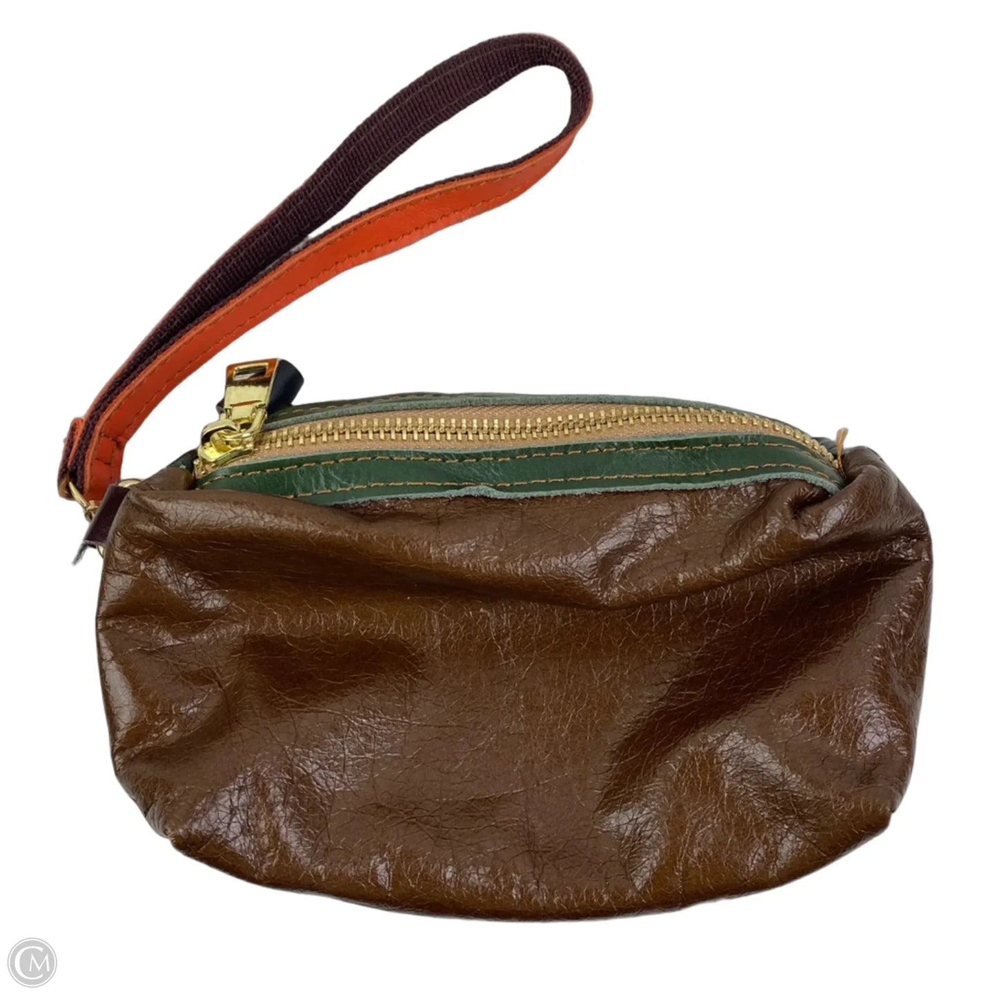 Wristlet Leather By Clothes Mentor, Size: Small
