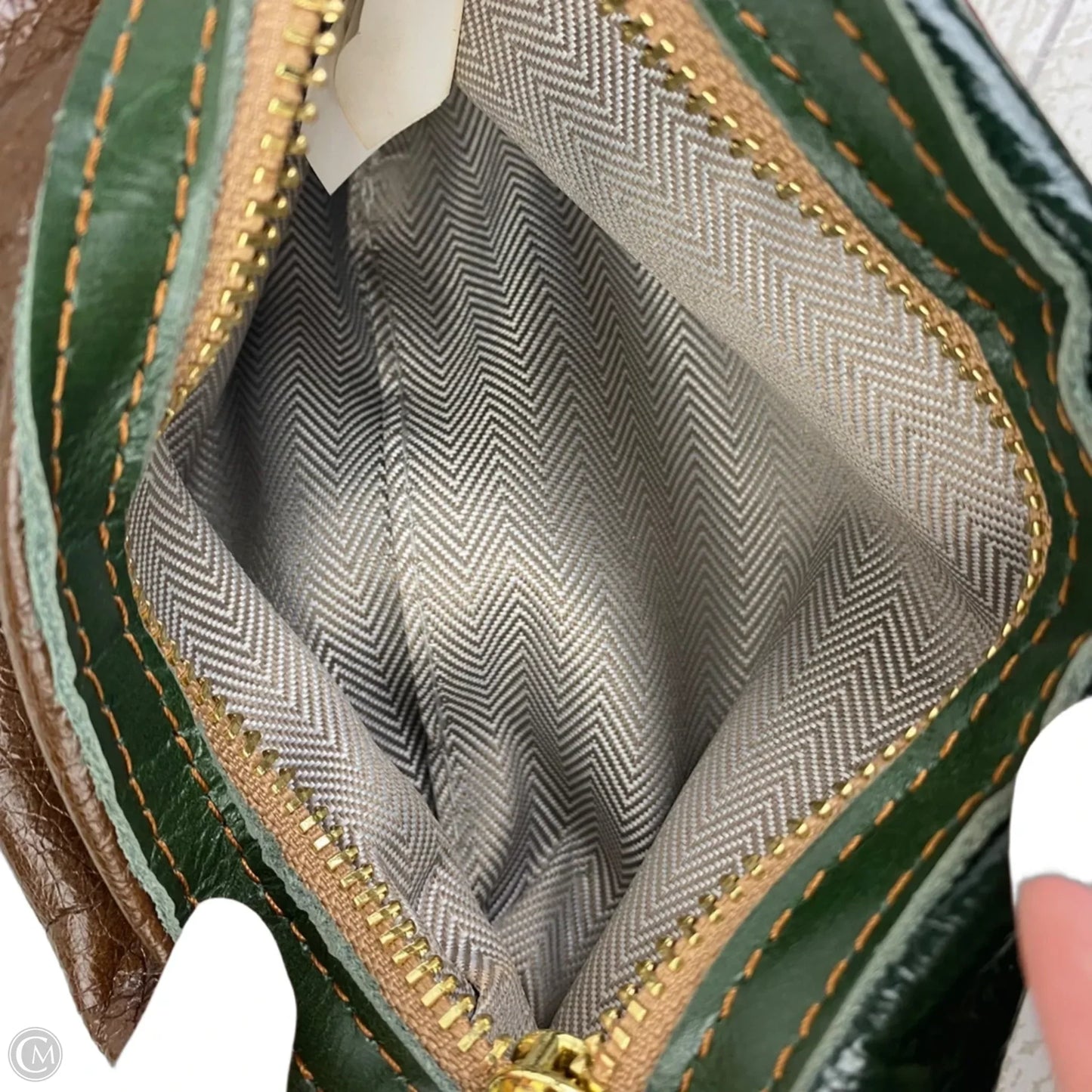 Wristlet Leather By Clothes Mentor, Size: Small