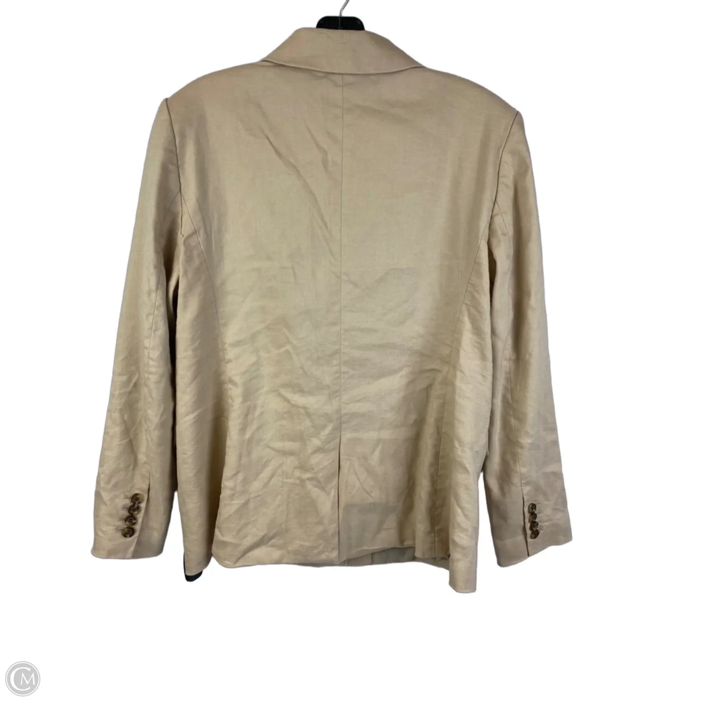 Blazer By Ann Taylor In Cream, Size: 8