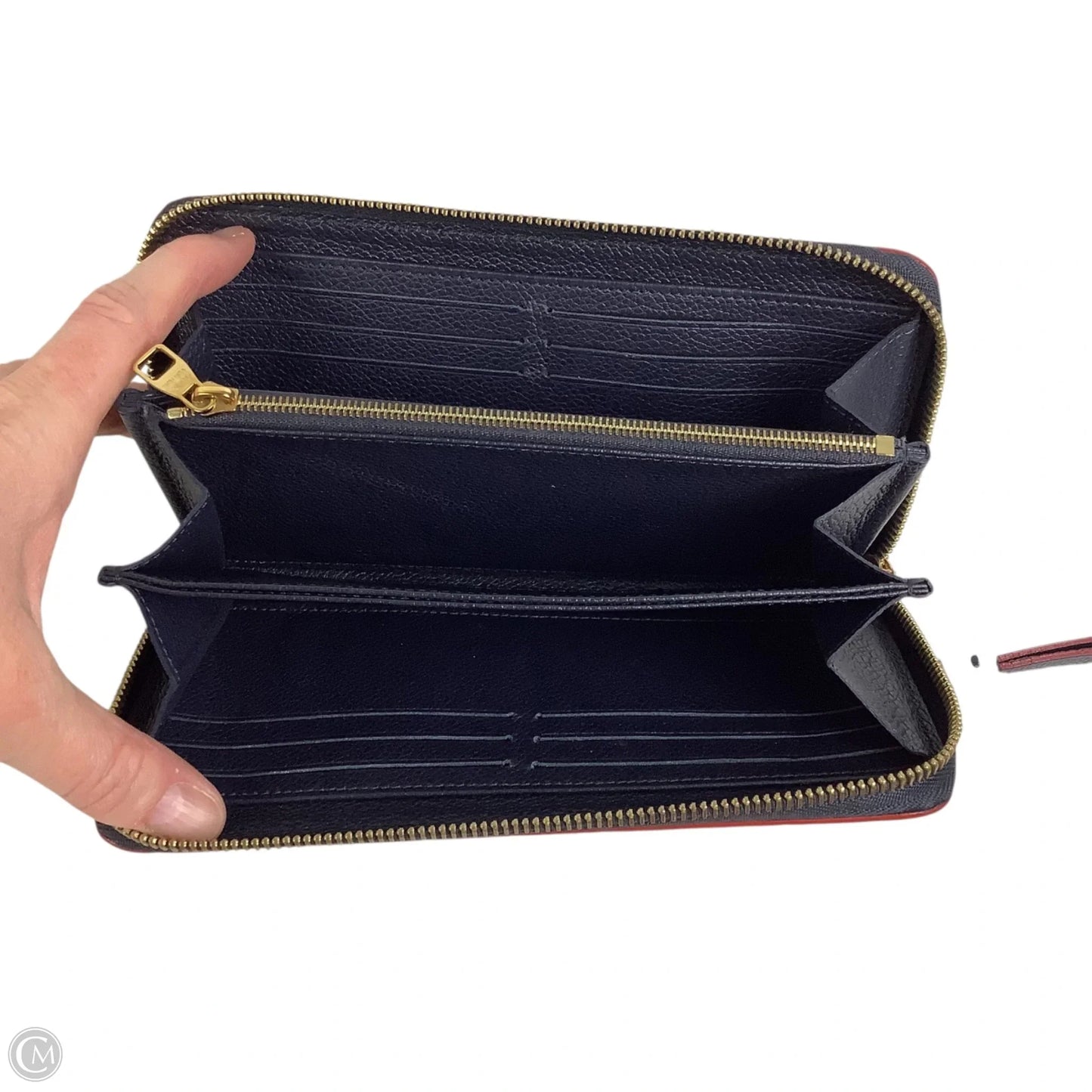 Wallet Luxury Designer By Louis Vuitton, Size: Medium (NAVY BLUE)