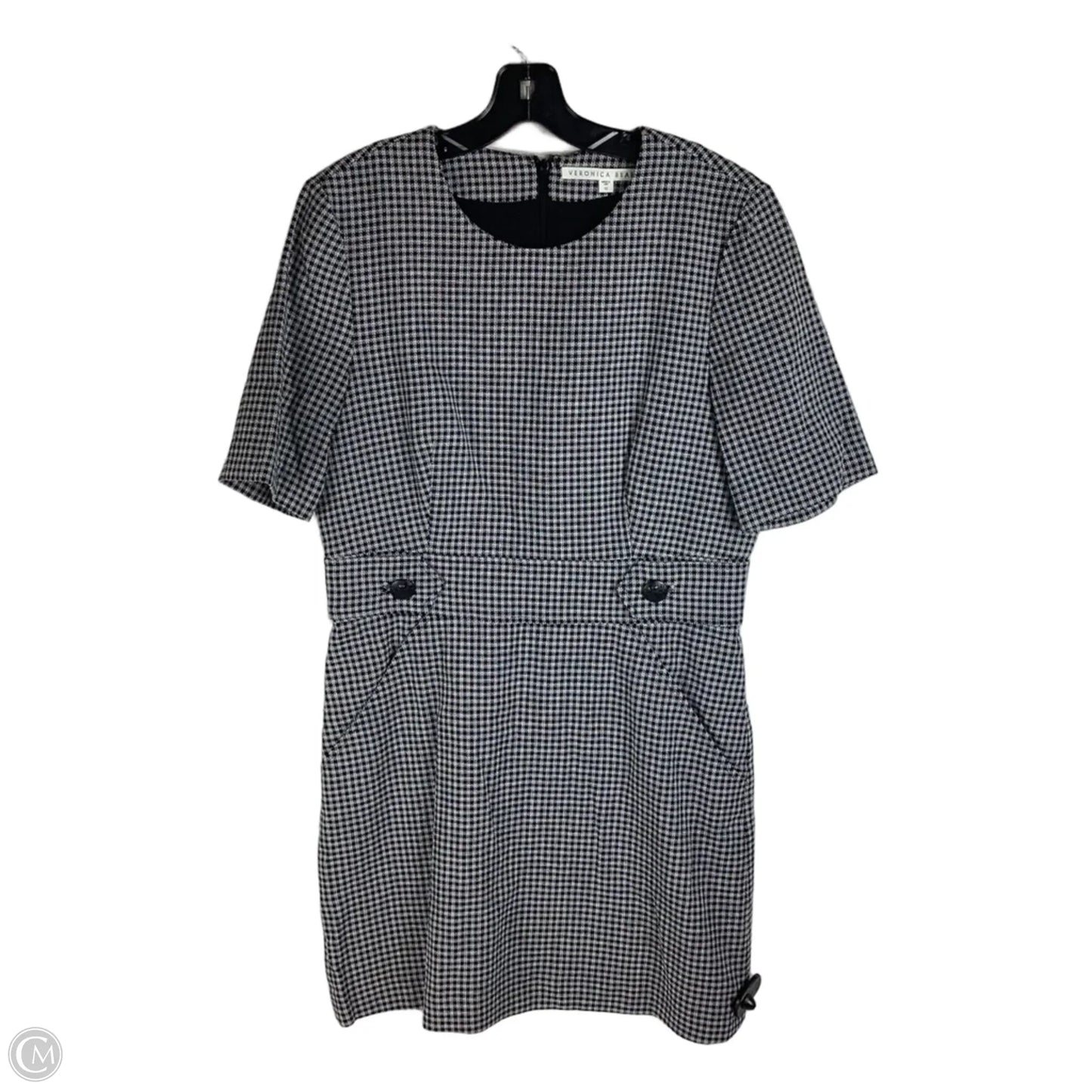 Dress Work By Veronica Beard In Black & White, Size: 10