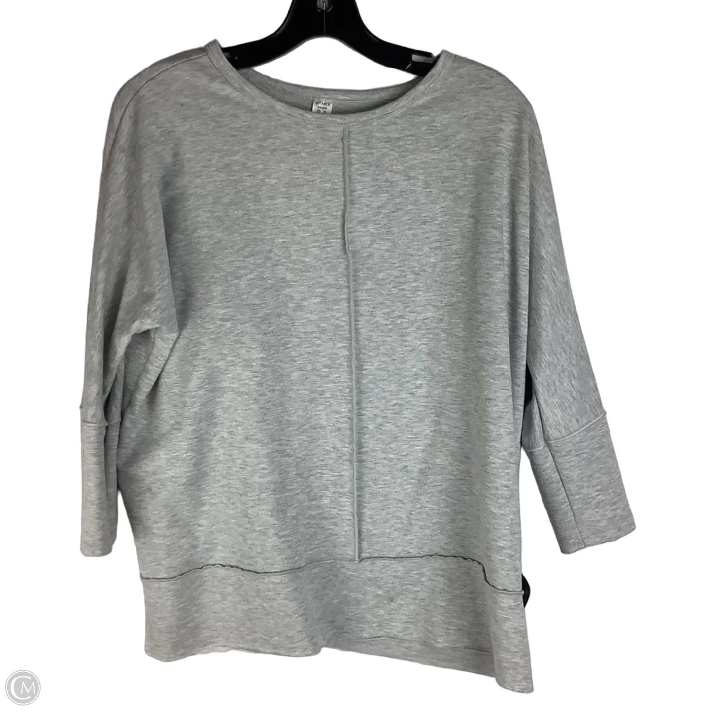 Sweatshirt Crewneck By Spanx In Grey, Size: S
