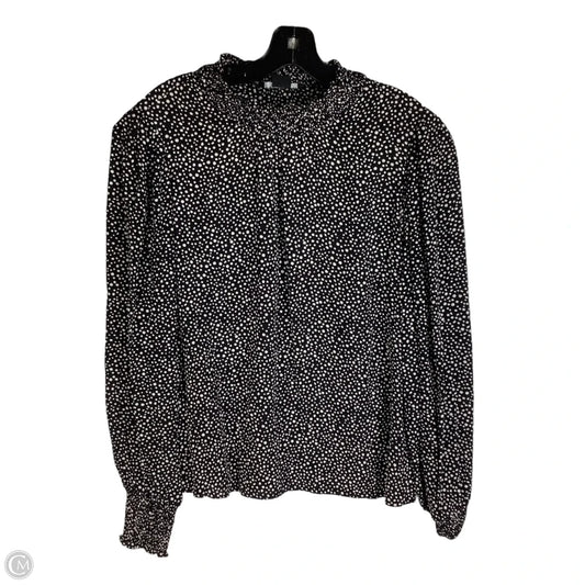 Top Long Sleeve By Sanctuary In Black, Size: S