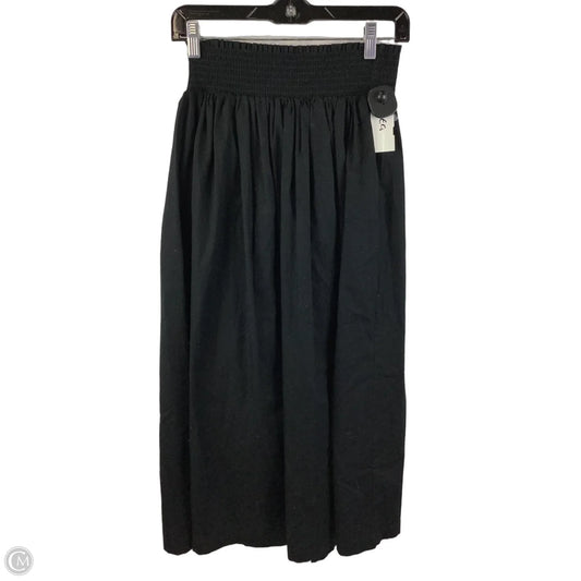 Skirt Midi By Calvin Klein In Black, Size: Xs