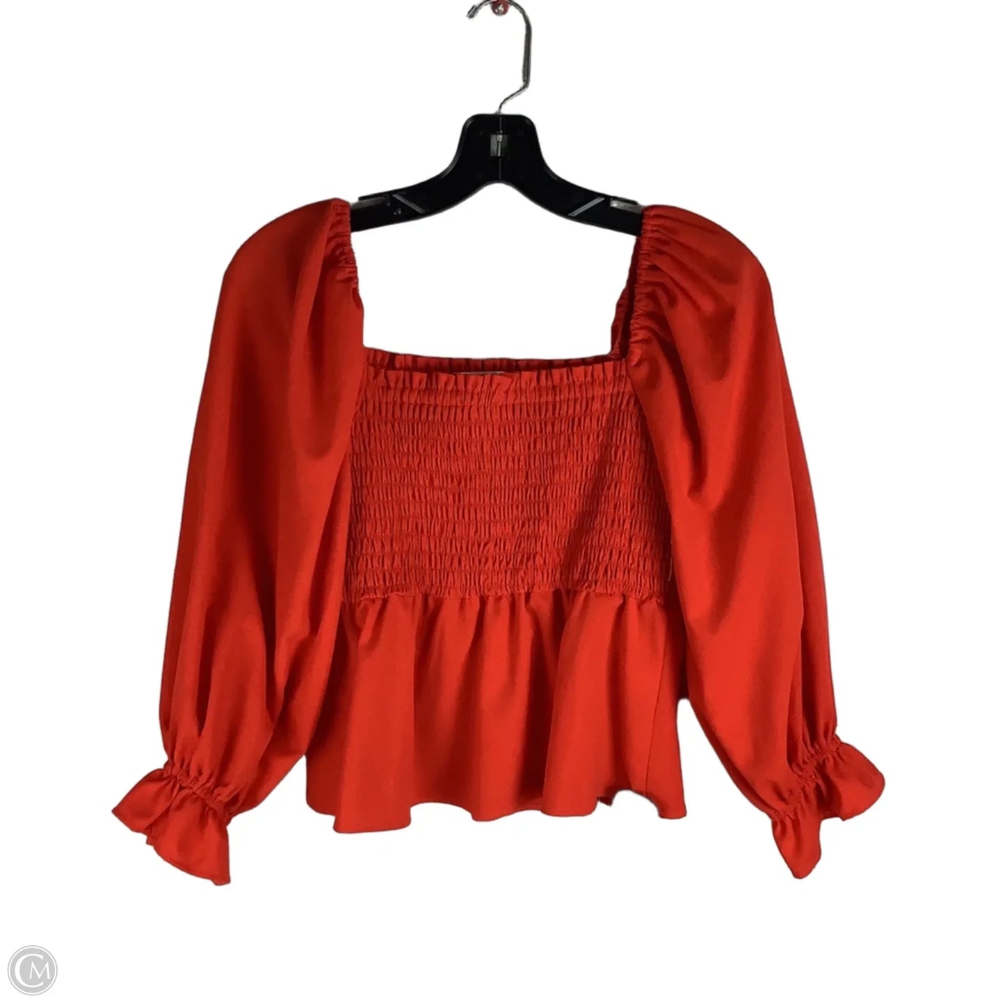Top Long Sleeve By Crosby In Orange, Size: Xs