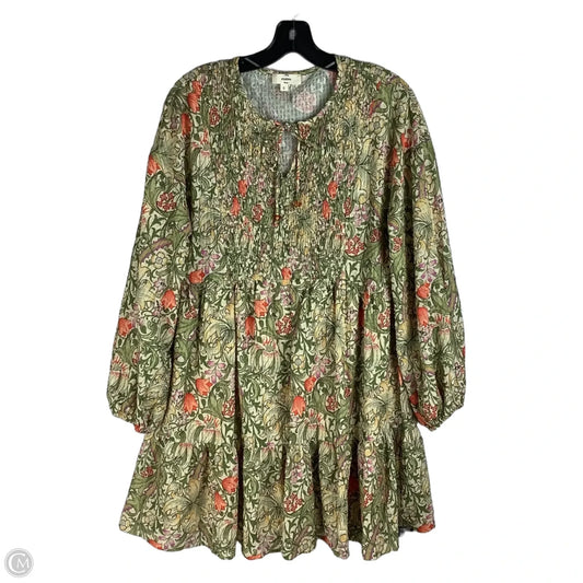 Dress Casual Midi By Entro In Green, Size: S