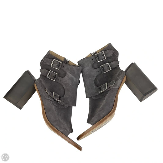 Sandals Heels Block By Rag And Bone In Grey, Size: 9 (39.5)