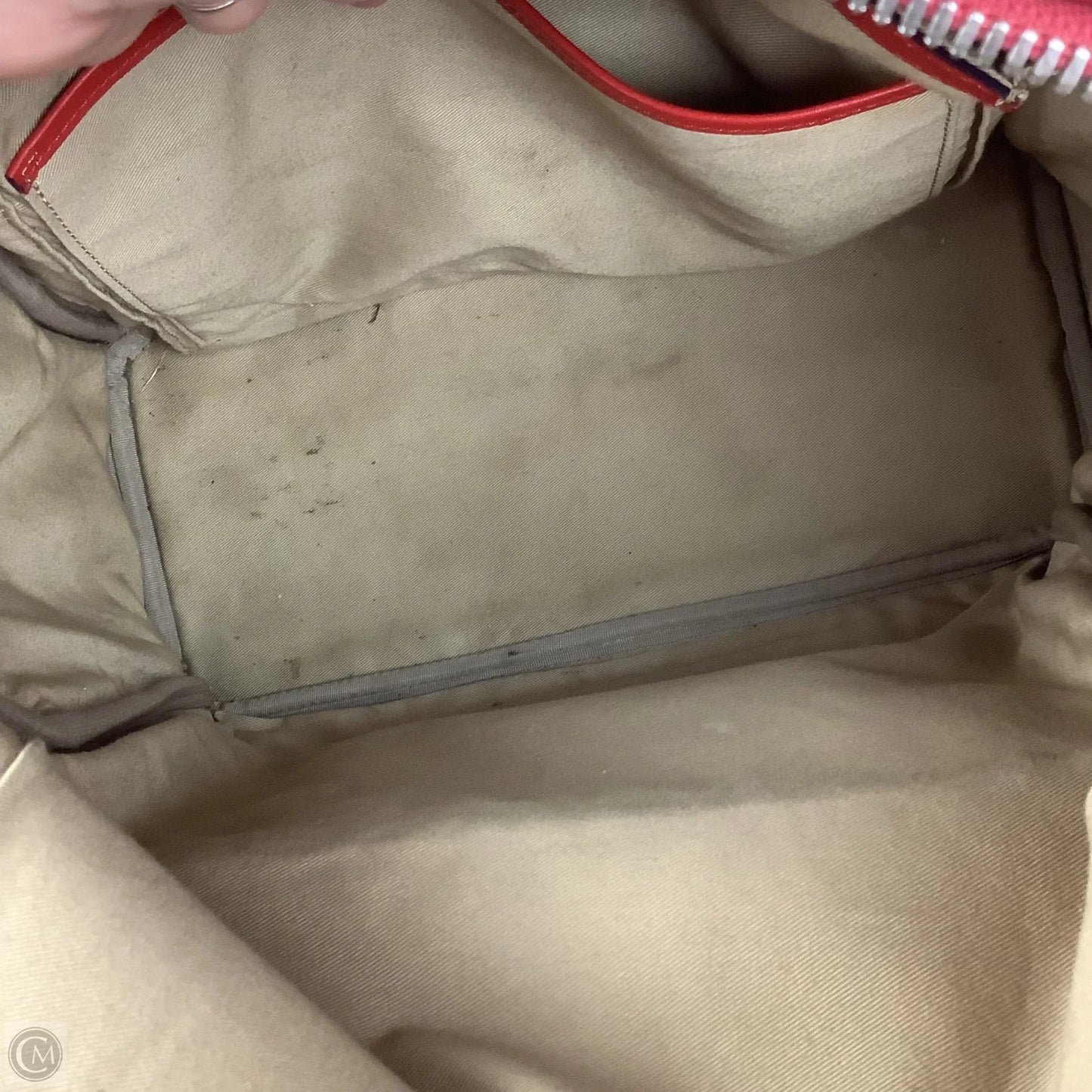 Backpack Luxury Designer By Mcm, Size: Large