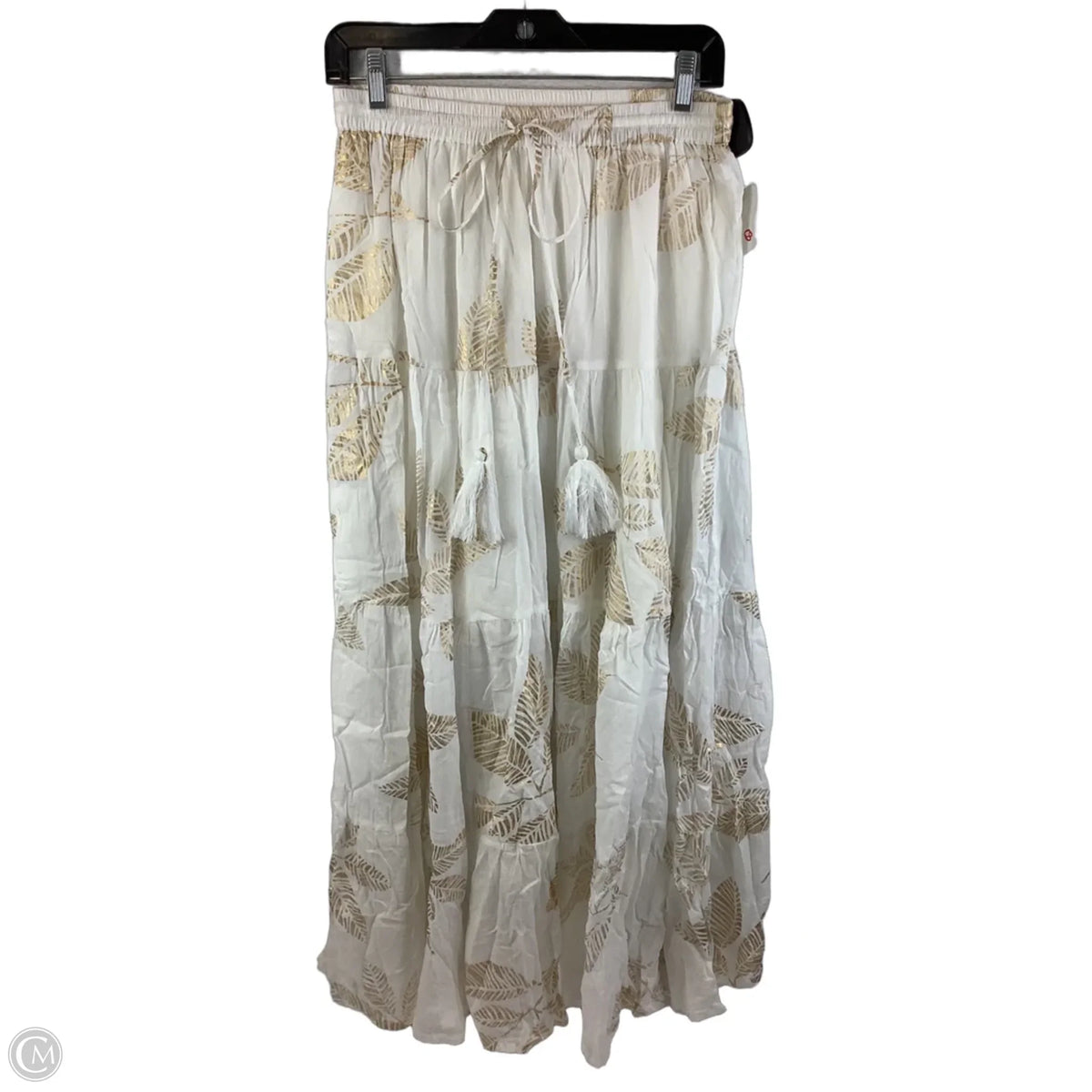 Skirt Maxi By Cmc In White, Size: L