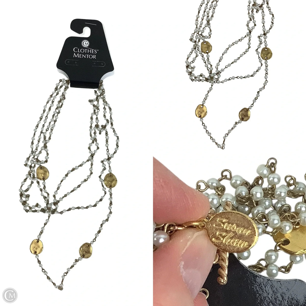 Necklace Layered By Clothes Mentor