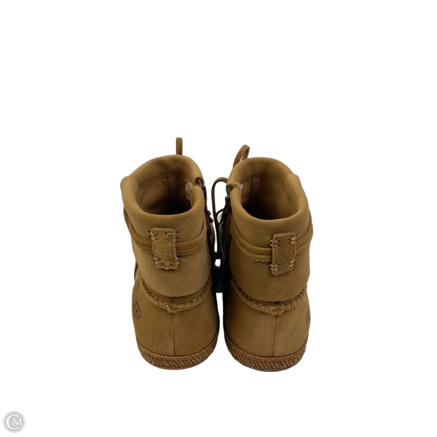 Boots Designer By Ugg In Brown, Size: 10
