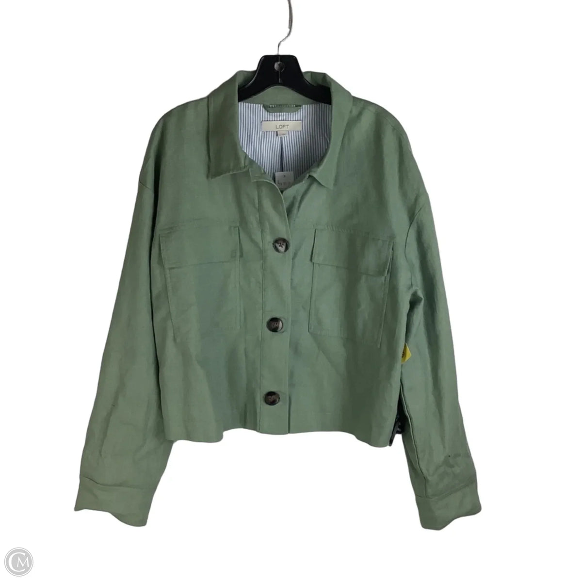 Jacket Other By Loft In Green, Size: L