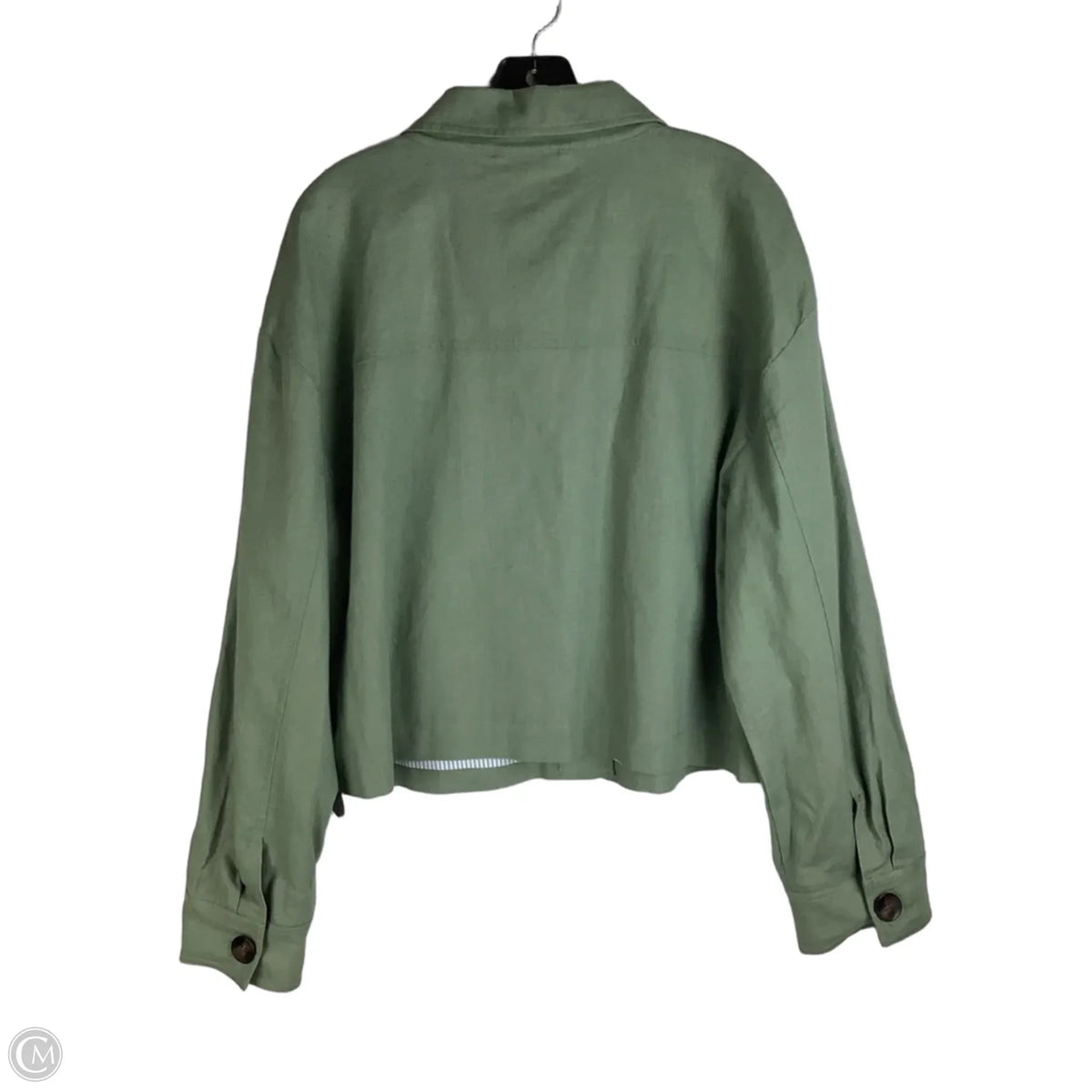 Jacket Other By Loft In Green, Size: L
