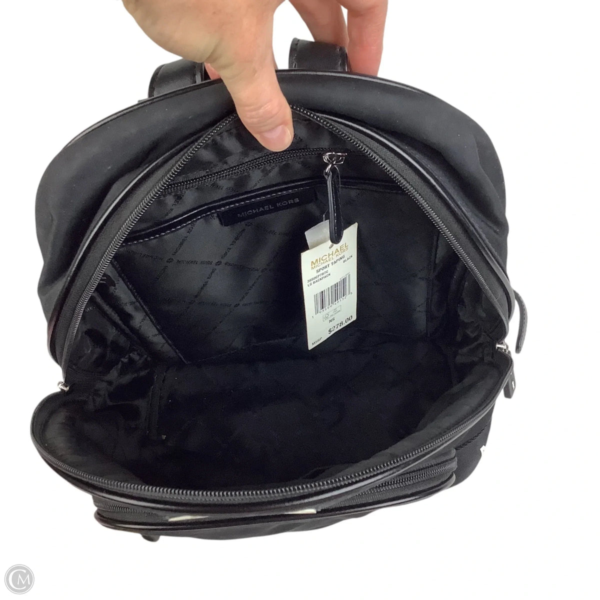 Backpack Designer By Michael Kors, Size: Medium