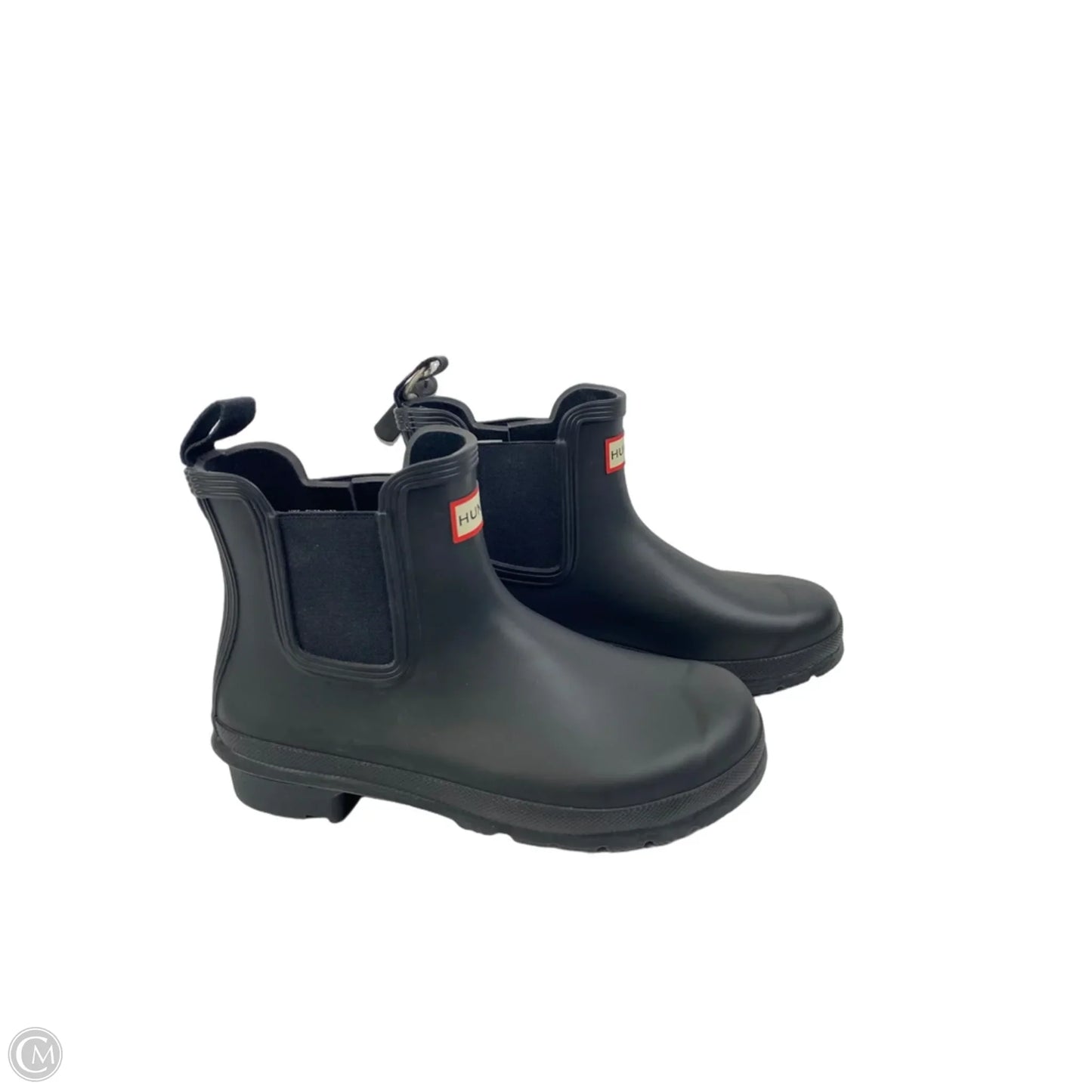 Boots Designer By Hunter In Black, Size: 7