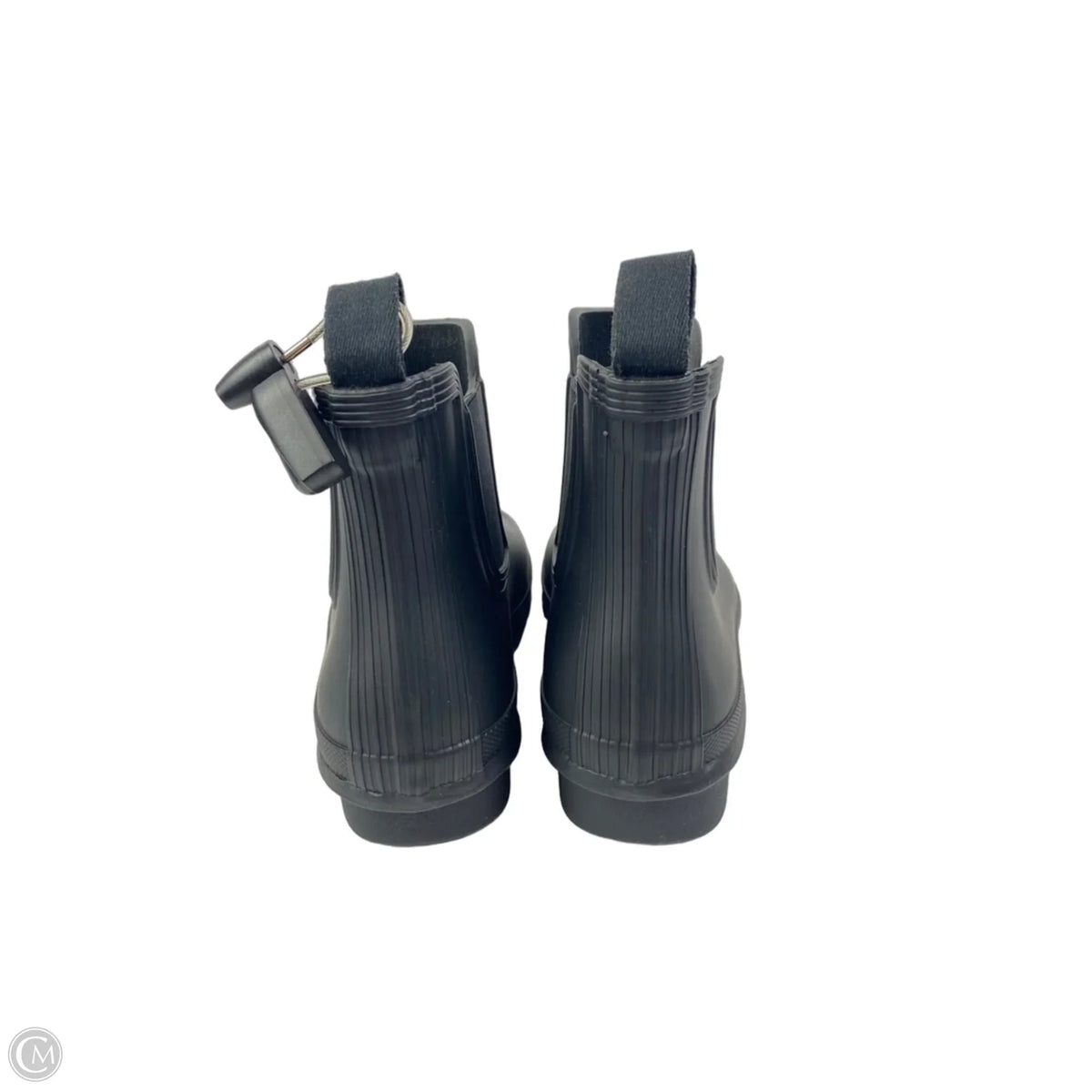 Boots Designer By Hunter In Black, Size: 7