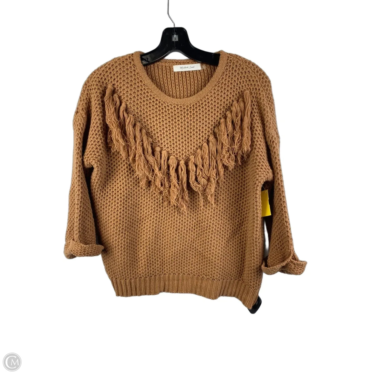 Sweater By Mustard Seed In Brown, Size: S