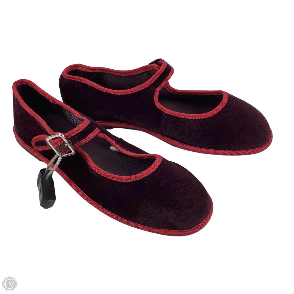 Shoes Flats By Universal Thread In Red, Size: 7