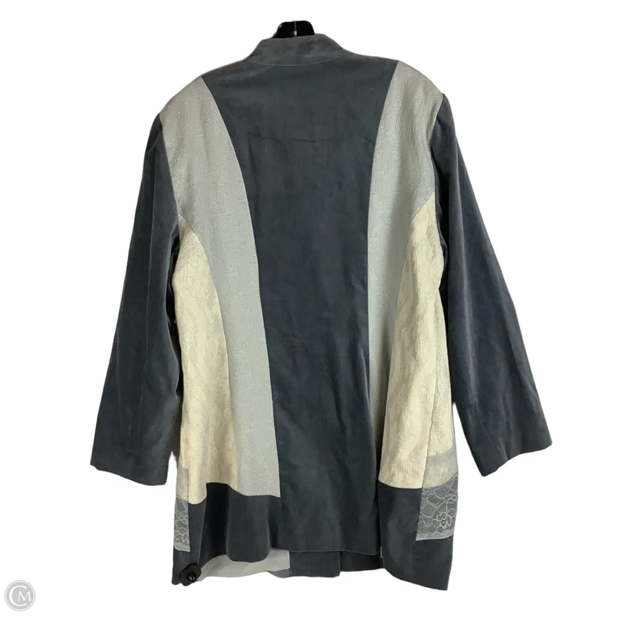 Jacket Other By Chicos In Grey, Size: Xl