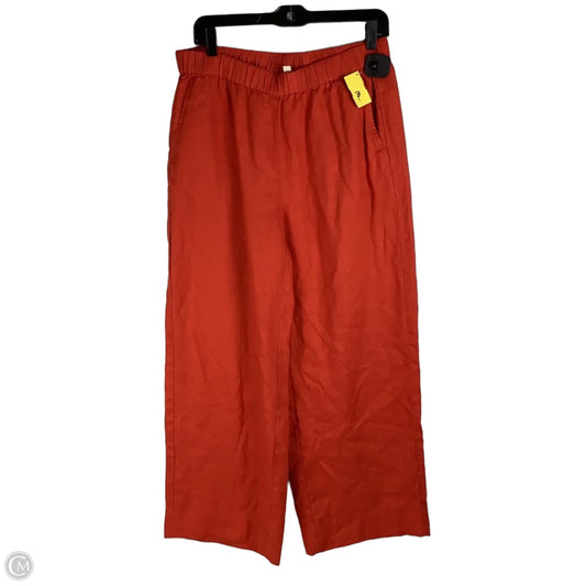 Pants Linen By Eileen Fisher In Red, Size: S