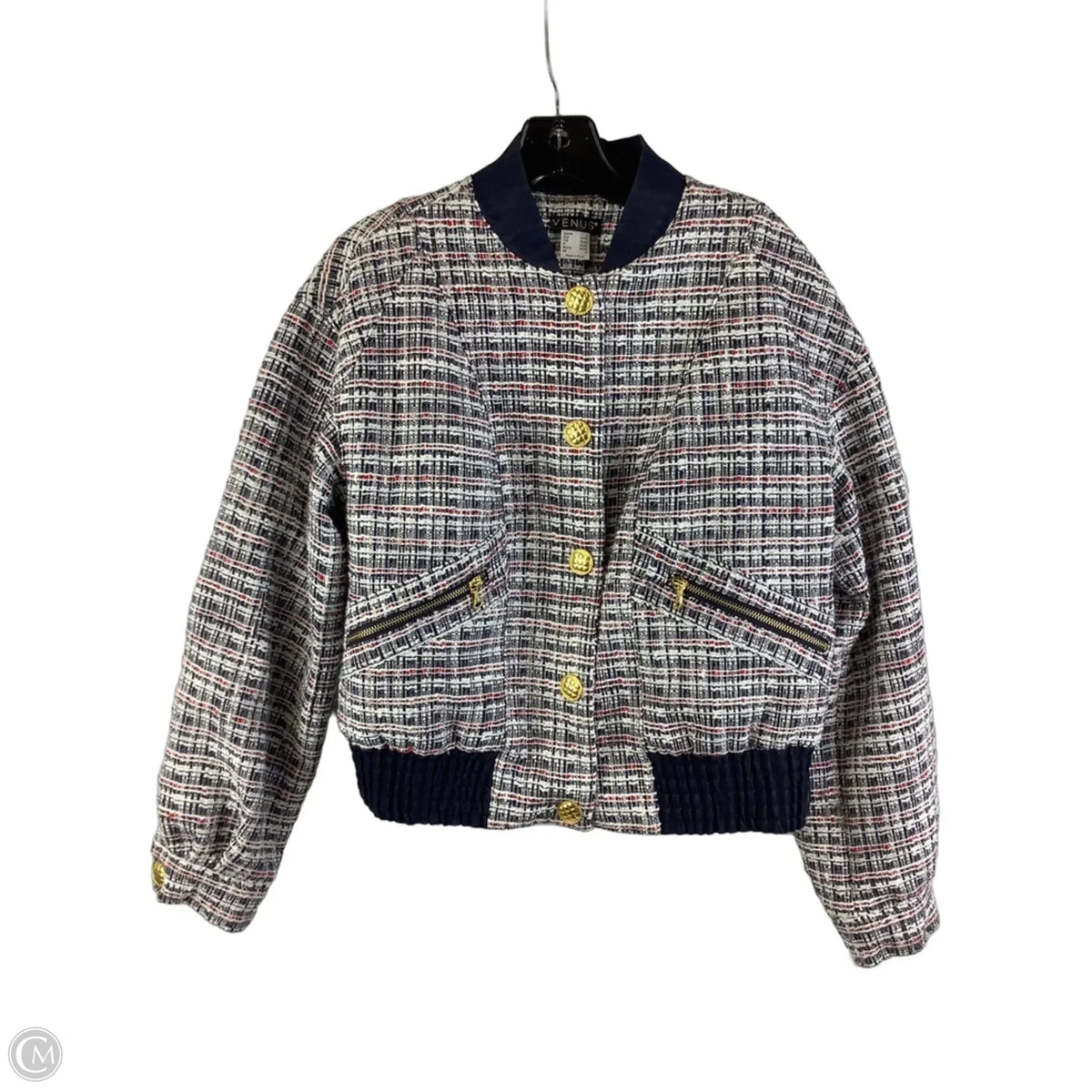 Jacket Other By Venus In Blue, Size: S