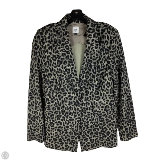 Blazer By Cabi In Animal Print, Size: 10